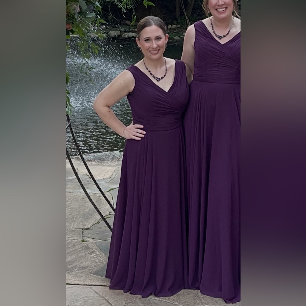 Morilee Bridesmaid Dress in Eggplant